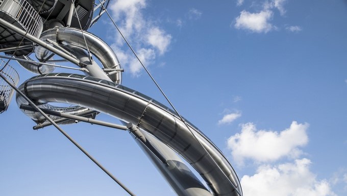 Aventura Slide Tower creado por el artista belga Carsten Höller/ EFE