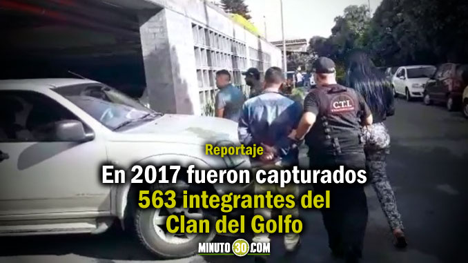 Foto/Archivo capturas Clan del Golfo.