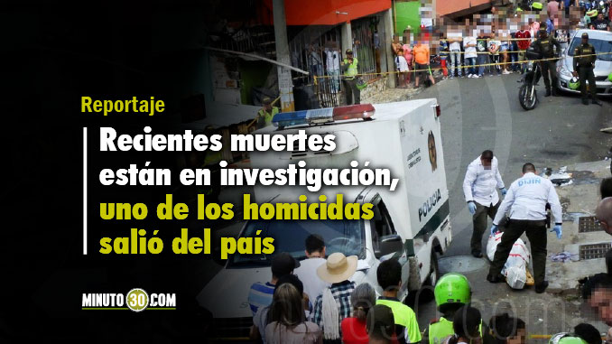 Homicidio en Medellín, Foto/Archivo Minuto30