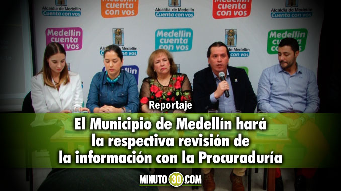 Alcaldía de Medellín le solicitará a la Procuraduría que revise la baja calificación en IGA
