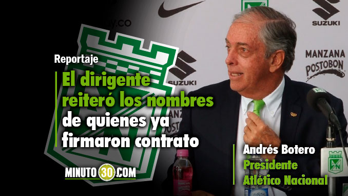 Nacional contrató "jugadores que no se arrugan ante la Copa Libertadores" 3 678 Nacional contrato jugadores que no se arrugan ante la Copa Libertadores1