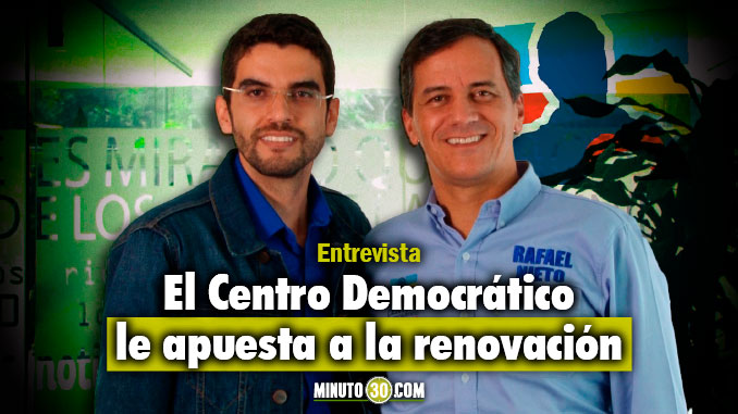 Hernán Cadavid, renovación y juventud reciben el visto bueno del Centro Democrático