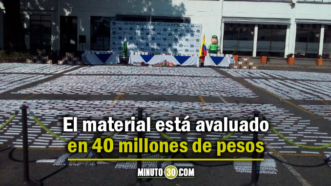 Más de 850 kilos de explosivos del 'Clan del Golfo' incautó la Policía en el municipio de Ciudad Bolívar