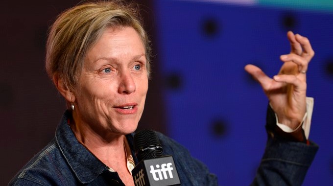 Frances McDormand, actriz estadounidense. EFEArchivo