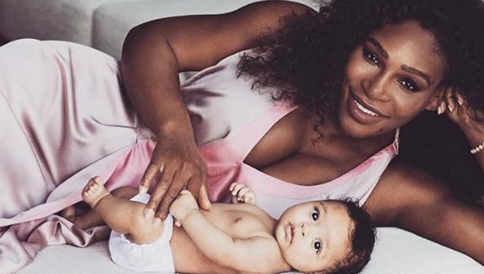La emoción de Serena Williams al hablar de su hija 1 Selena williams