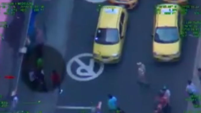 VIDEO: Con apoyo del 'Halcón' de la Policía se previno la agresión contra un ciudadano en el Centro 1 Video_Halcon