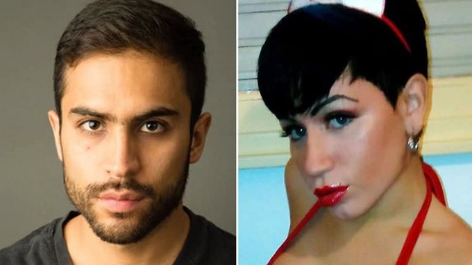 Alejandro Axel y la fallecida modelo Karen Ailen Grodziñiski