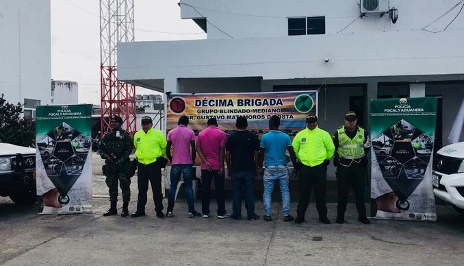 Seis mil galones de gasolina incautados y cuatro capturados dejó un operativo en La Guajira