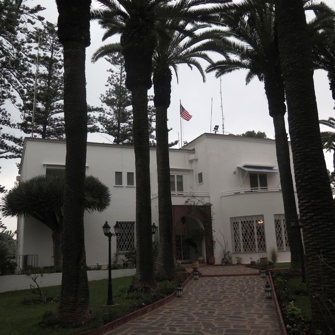 Exterior de Villa Mirador, actual residencia de la cónsul de EEUU en Casablanca/ EFE
