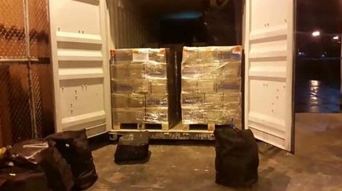 Cocaína incautada en Buenaventura