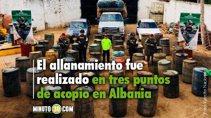 Seis mil galones de gasolina incautados y cuatro capturados dejó un operativo en La Guajira