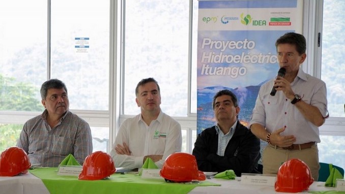 Gobernador de Antioquia entregó un balance positivo tras visita a las obras de Hidroituango
