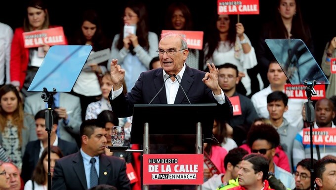 De la Calle se ofrece como opción de la paz de Colombia
