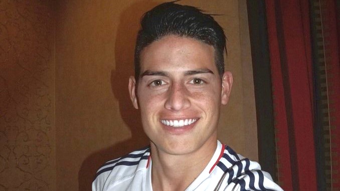James Rodríguez tuvo una visita "Poderosa" en Catar 2 james rodriguez1