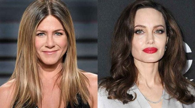 Jennifer Aniston y Angelina Jolie/ Tomada de Instagram: @celebrity_insider_org