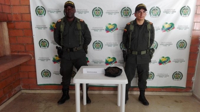 Autoridades hallaron varios gramos de marihuana y bazuco abandonados en Dabeiba