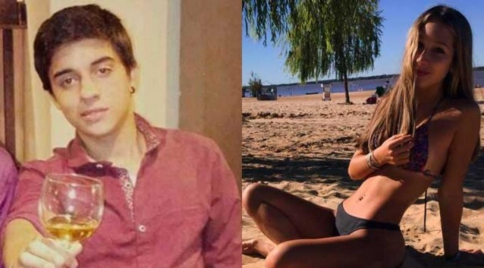 El fallecido Fernando Pastorizzo y Nahir Galarza/ Tomada de Caracol