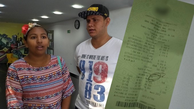 Por una factura pareja resultó involucrada con sospechosos de atentado en Barranquilla