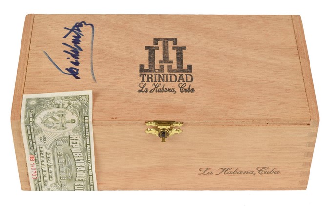 Una caja de puros de Fidel Castro se subasta por 27.000 dólares en EE.UU.