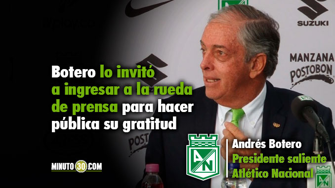 Emotivo agradecimiento de Andrés Botero a Víctor Marulanda 3 678 Emotivo agradecimiento de Andres Botero a V%C3%ADctor Marulanda