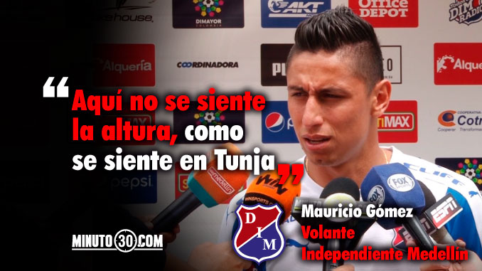 Mauricio Gómez destacó el buen inicio del DIM, pero ya piensa en Chicó 3 678 Mauricio Gomez destaco el buen inicio del DIM pero ya piensa en Chico