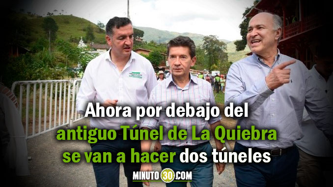 El Túnel de la Quiebra, una obra que despunta con apoyo del IDEA