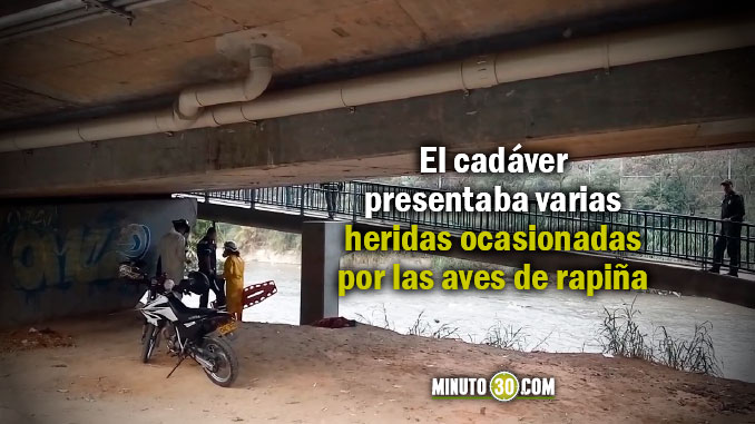 AUDIO Y FOTOS: Cuerpo hallado en el río Medellín al parecer estaría vinculado con los cuatro "embolsados" 3 678 cadaver presentaba varias heridas1