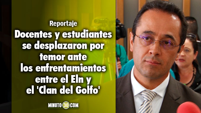 Enfrentamientos en Cáceres obligaron al desplazamiento de doce docentes de áreas rurales