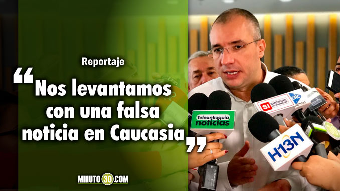 Desmienten rumor sobre escuela rural en Caucasia que habría quedado en medio de enfrentamientos