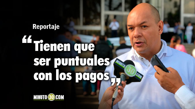 Funcionarios judiciales protestaron por el incumplimiento en el pago de salarios