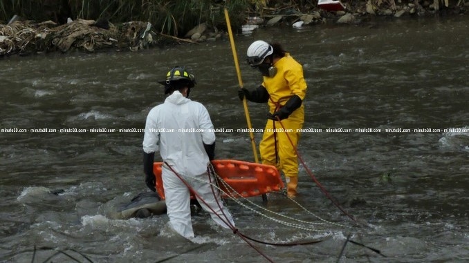 AUDIO Y FOTOS: Cuerpo hallado en el río Medellín al parecer estaría vinculado con los cuatro "embolsados" 7 Cuerpo_Rio_Medellin_5