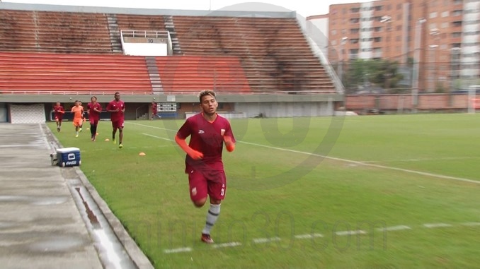 Estos son los convocados de Envigado para enfrentar a Junior por fecha aplazada 1 Entrenamiento de Envigado FC 1