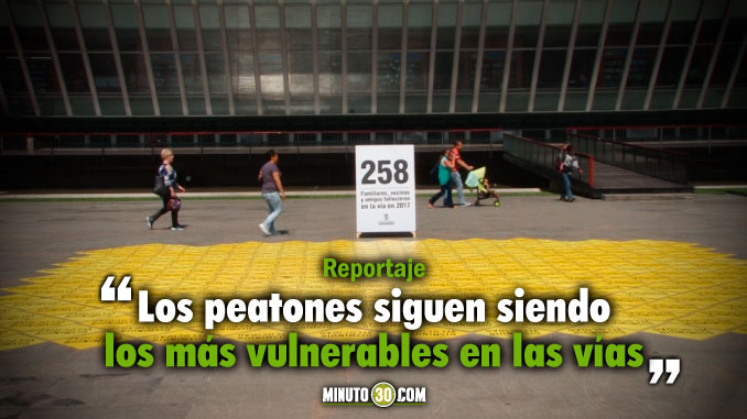 Autoridades rindieron un homenaje a 258 víctimas de accidentes de tránsito