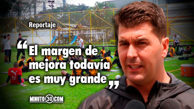Ismael Rescalvo da pistas de la nómina para enfrentar al Cali 3 Ismael Rescalvo da pista de la nomina para enfrentar al Cali