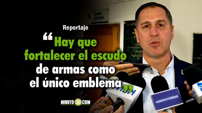 Buscan que el escudo de armas se mantenga como logo oficial de la Alcaldía de Medellín