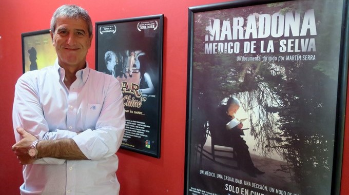 Mario Levit, director de Cruz del Sur Cine, la productora argentina de la serie Limbo, posa para una foto este jueves, 8 de febrero de 2018, en Buenos Aires (Argentina). EFE