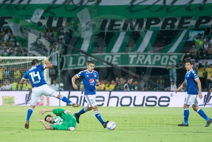 FOTOS: Millonarios derrotó a Nacional y se quedó con el título de la Superliga 11 Partido Nacional Millonarios 1