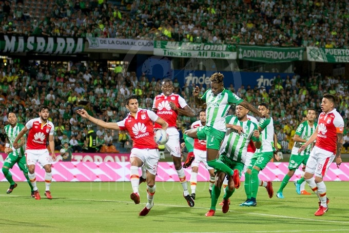 Nacional derrotó a Santa Fe en partido de pocas emociones 8 Partido Nacional Santa Fe 6