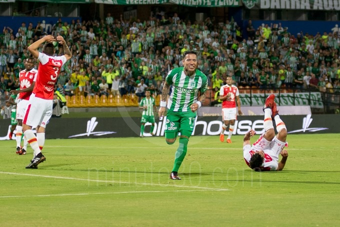 Nacional derrotó a Santa Fe en partido de pocas emociones 10 Partido Nacional Santa Fe 8