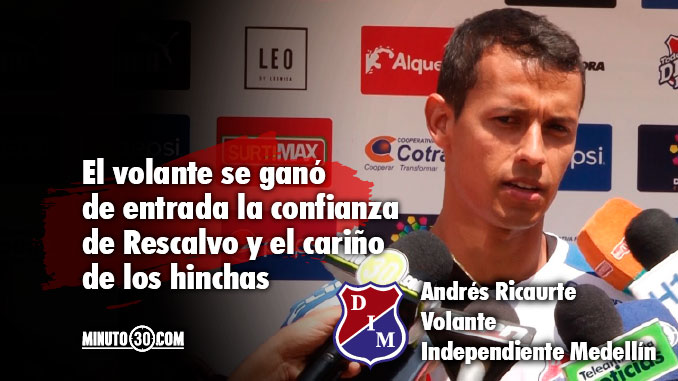 Ricaurte prefiere ganarse todo "con trabajo, sin mucha prensa y mucha bulla" 3 Ricaurte prefiere ganarse todo con trabajo sin mucha prensa y mucha bulla