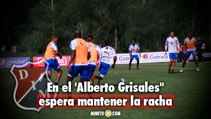 Último entrenamiento del Medellín, antes de salir por el quinto triunfo 3 Ultimo entrenamiento del Medellin antes de salir por el quinto triunfo