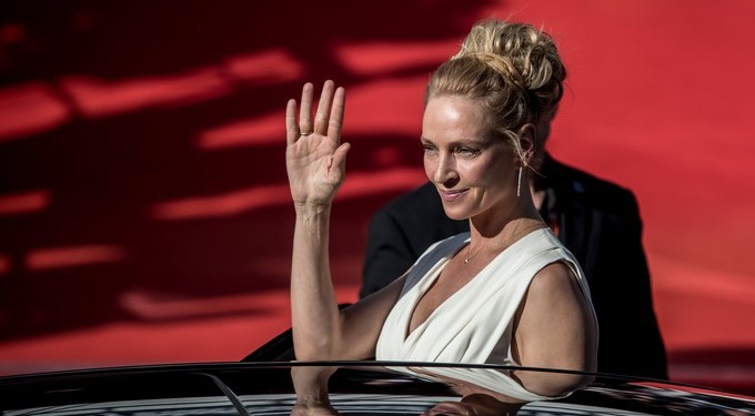 En la imagen un registro de la actriz estadounidense Uma Thurman. EFE/Archivo
