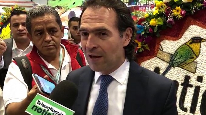Federico Gutiérrez Zuluaga, alcalde de Medellín