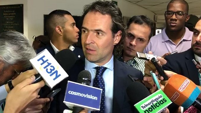 Federico Gutiérrez Zuluaga, alcalde de Medellín