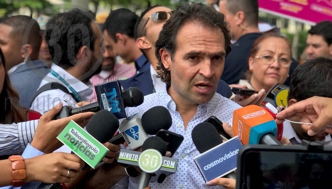 Federico Gutiérrez Zuluaga, alcalde de Medellín