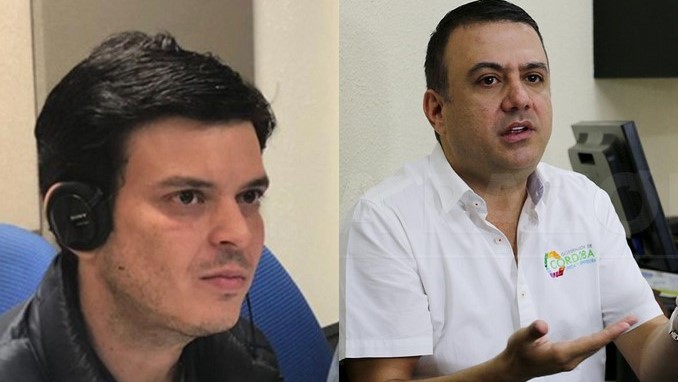 Alejandro Lyons Muskus y Edwin Besaile Fayad.