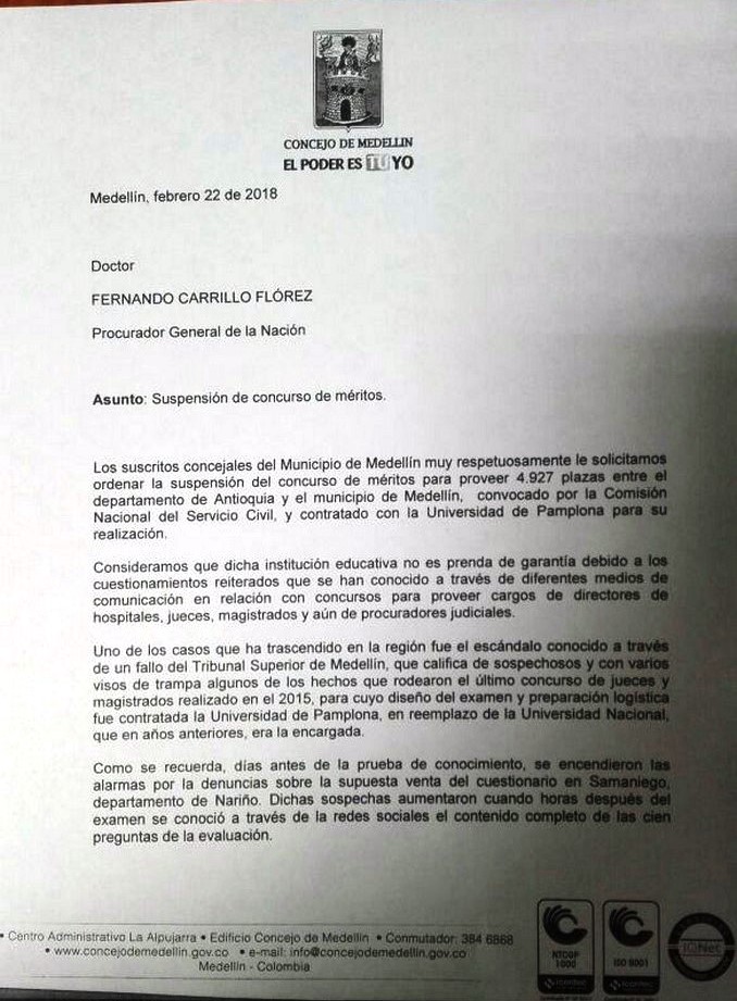 Las razones de los concejales para pedir que se suspenda el concurso de méritos