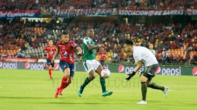 Se conoció la sanción que deberá pagar Ezequiel Palomeque, expulsado en el DIM-Cali 1 castro palomeque vargas dim cali Copiar