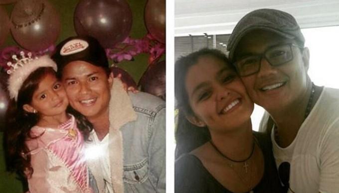 Charlie Zaa y su hija Mía Hoyos/ Tomada de Instagram: @zaacharlie