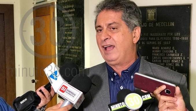 Carlos Alberto Zuluaga, concejal de Medellín
